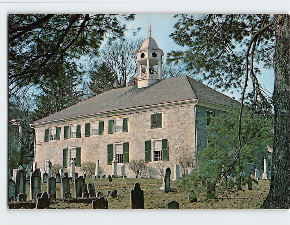 Postcard The Old Stone Church Lewisburg West Virginia USA