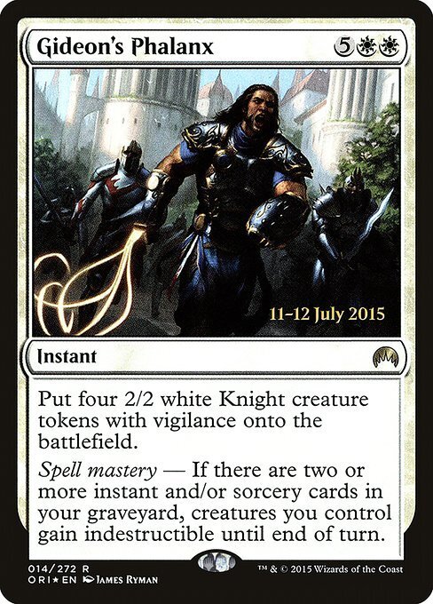 Pre-Release Promos - Gideon's Phalanx - Foil - Prerelease Promo