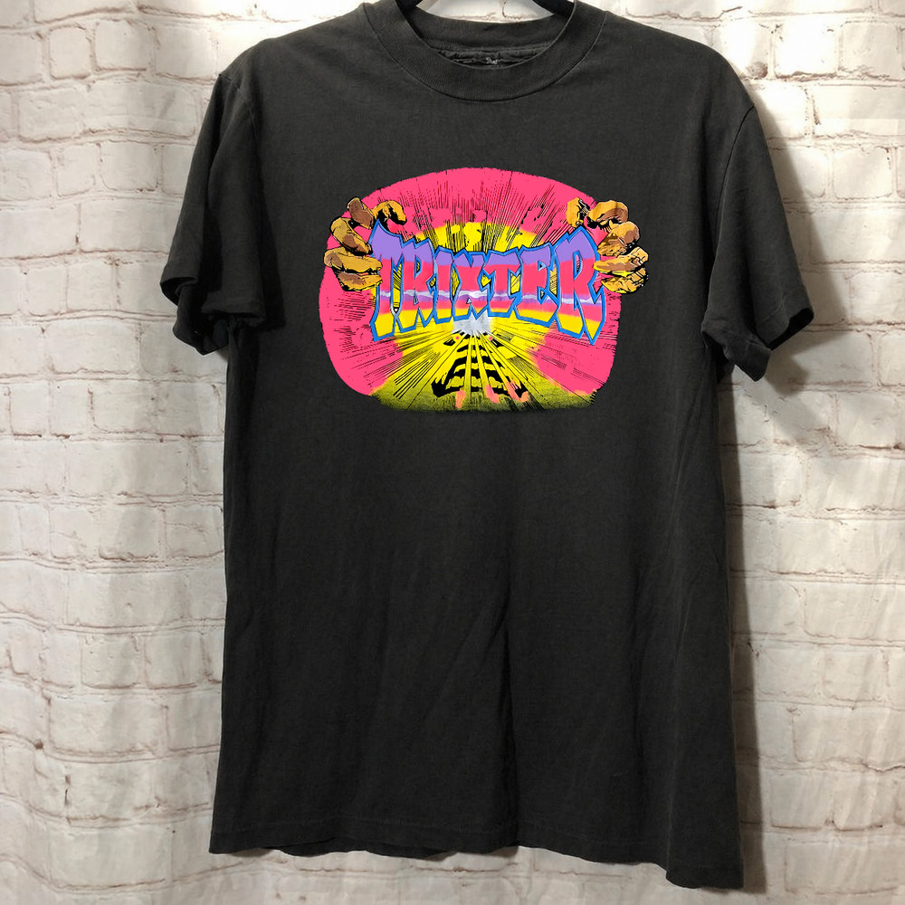 Trixter Band Tour 1990-1991 T-Shirt, Full Size S-5XL, Vintage Rock Tee