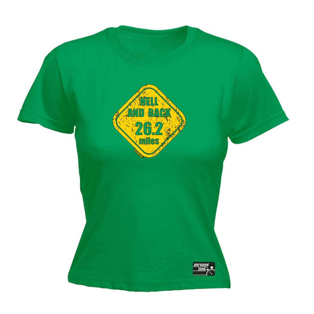 Running Pb Hell And Back 26 Miles - Womens T Shirt Funny T-Shirt Gift Novelty