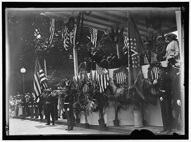 Photo:LANSING, ROBERT. SECRETARY OF STATE, 1915-1920. PREPAREDNESS PARADE