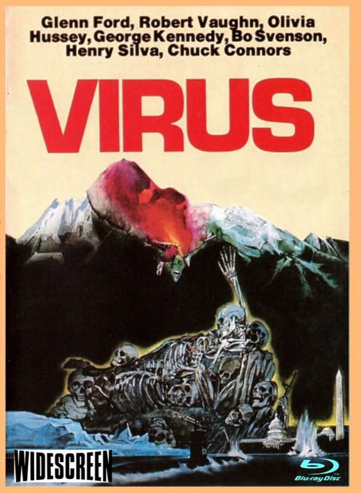 VIRUS  Blu-Ray 1980 Sci-Fi  Glenn Ford  Chuck Conners  George Kennedy Bo Svenson