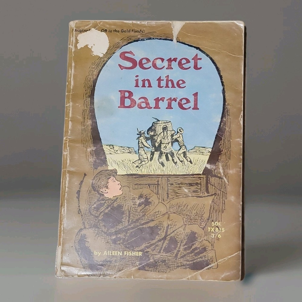 Secret in the Barrel by Aileen Fisher Paperback Scholastic 1965 3rd Printing