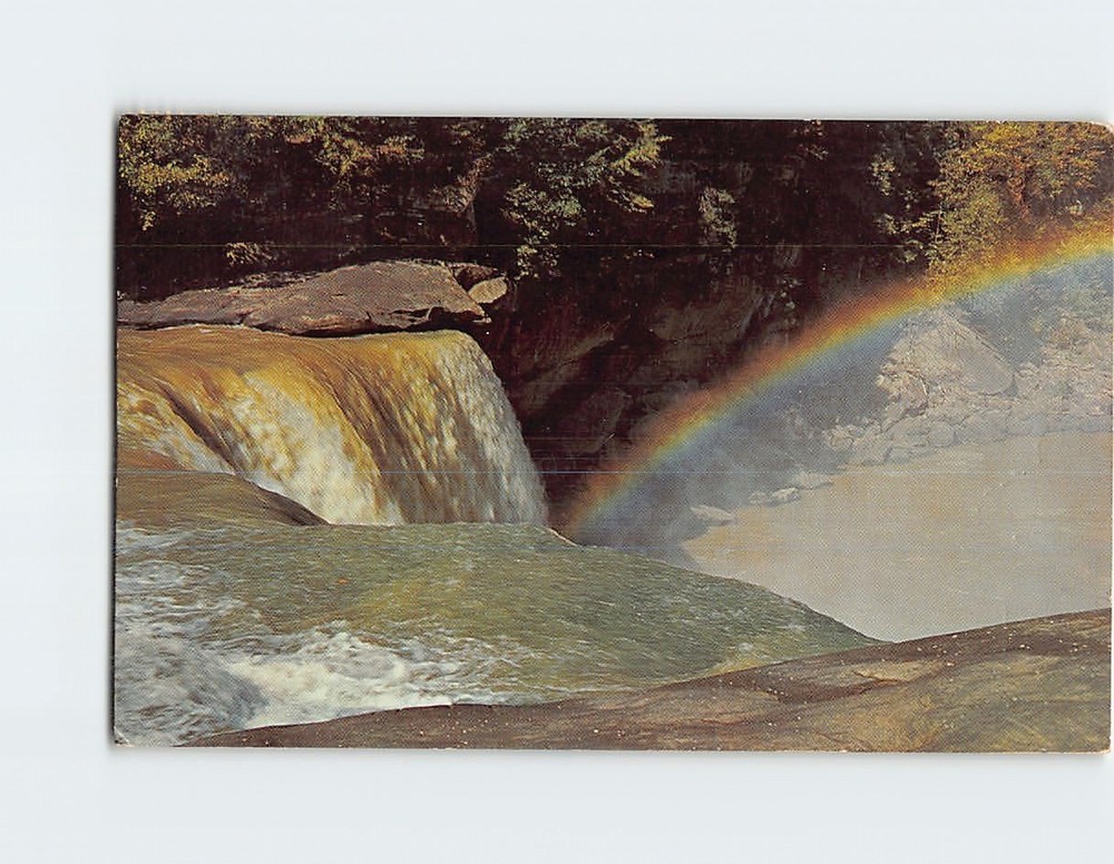 Postcard Cumberland Falls State Park near Corbin Kentucky USA North America