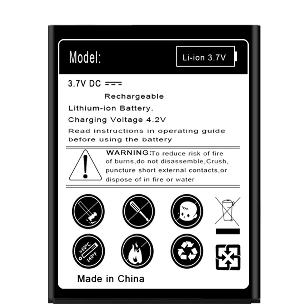 Long Life 1950mAh Slim Extended Battery for TCL Flip 4056L