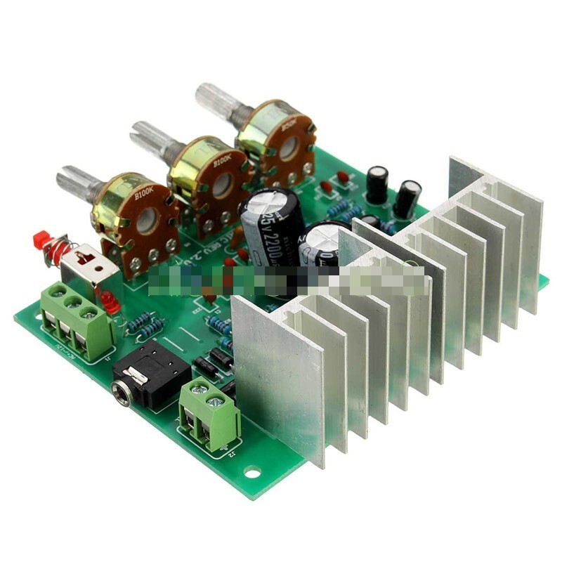 AC 12V Two 2.0-Channel 15W +15W TDA2030A hifi Stereo Amplifier AMP Board Kit