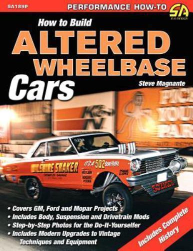 How to Build Altered Wheelbase Cars, Like New Used, Free shipping in the US