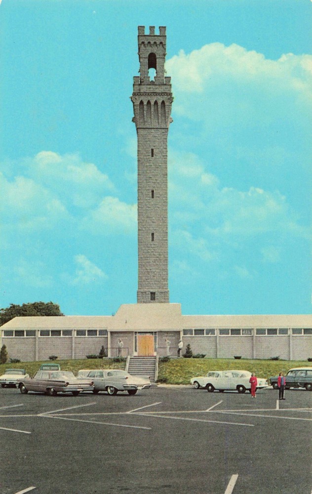 Pilgrim Memorial Monument & Museum - Provincetown, Cape Cod, MA - Postcard