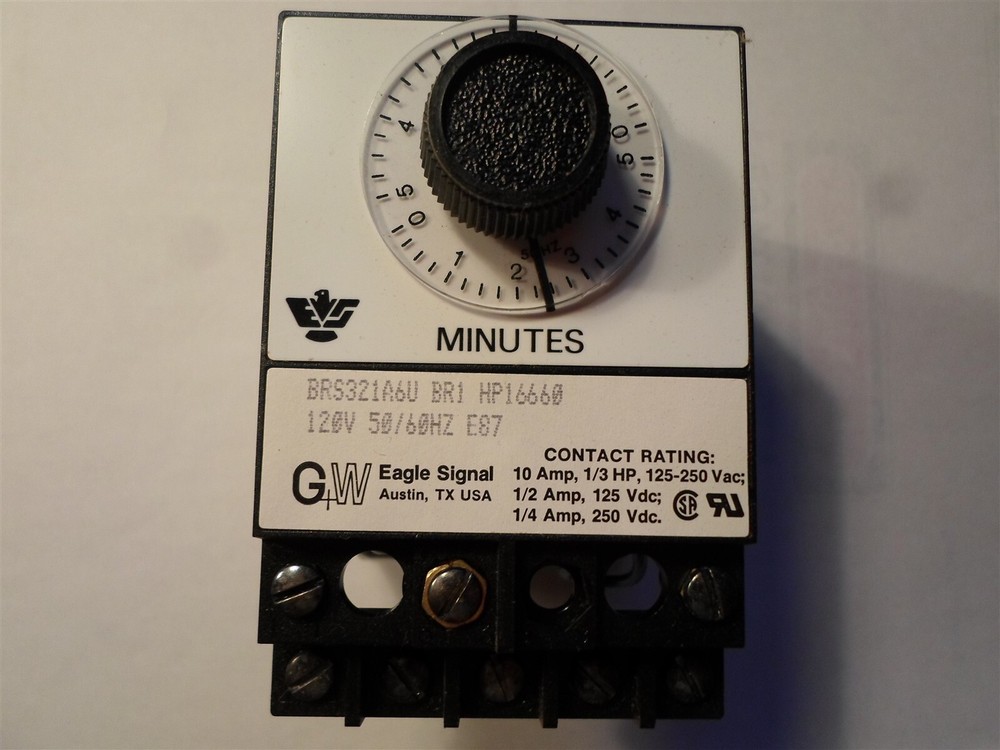 NEW: Eagle Signal Reset Time BRS321A6U BR1 HP16660 120 V 50/60HZ E87