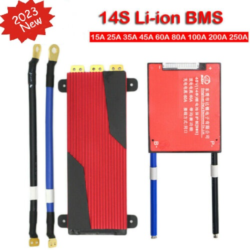 14S 52V 48V Li-ion Lipo Lithium Battery Protection Board BMS Balance for DALY US