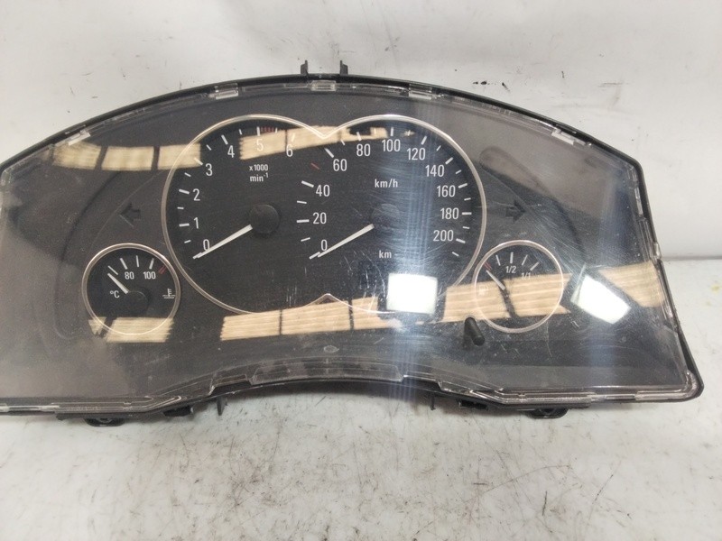 13173381XT instrument panel Opel Meriva Blue Line 2004 1802715