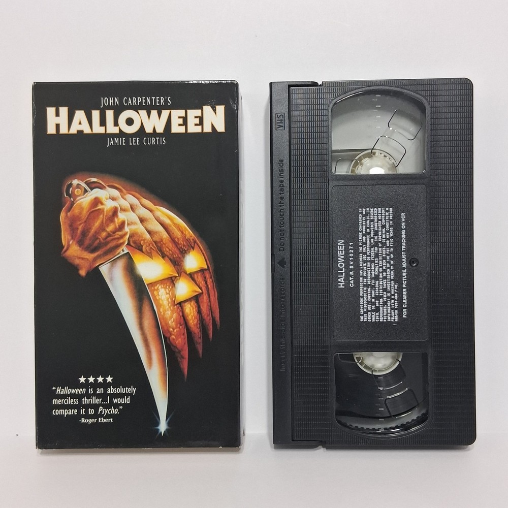 John Carpenter's Halloween VHS (1978) 1997 Anchor Bay Home Entertainment