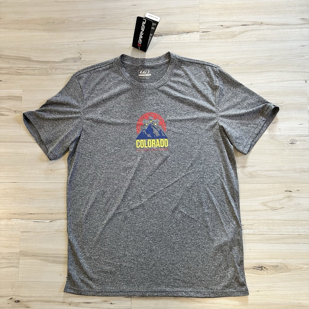 NWT! Men’s Large Louis Garneau Cycling T-Shirt Jersey Short Sleeve