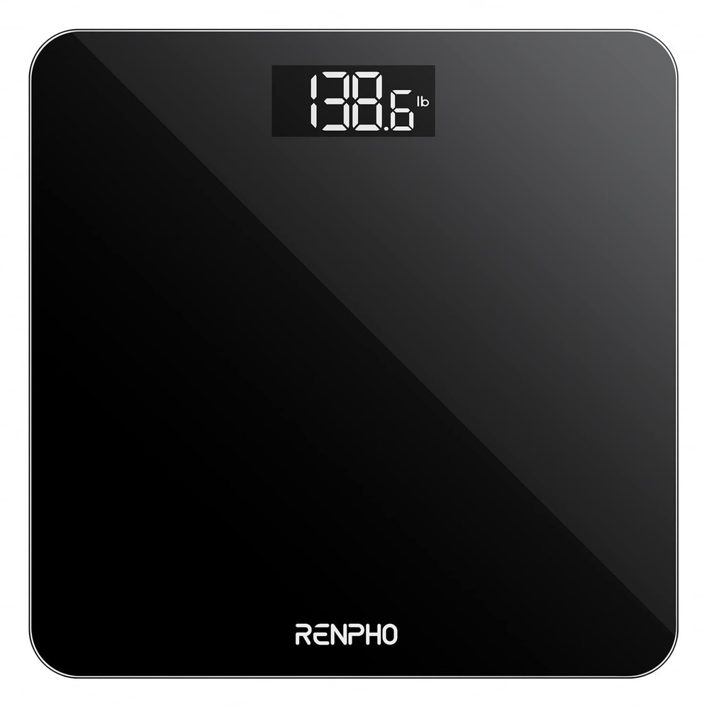 Scale for Body Weight, Digital Bathroom Scale with Backlit LED Display, Highl...