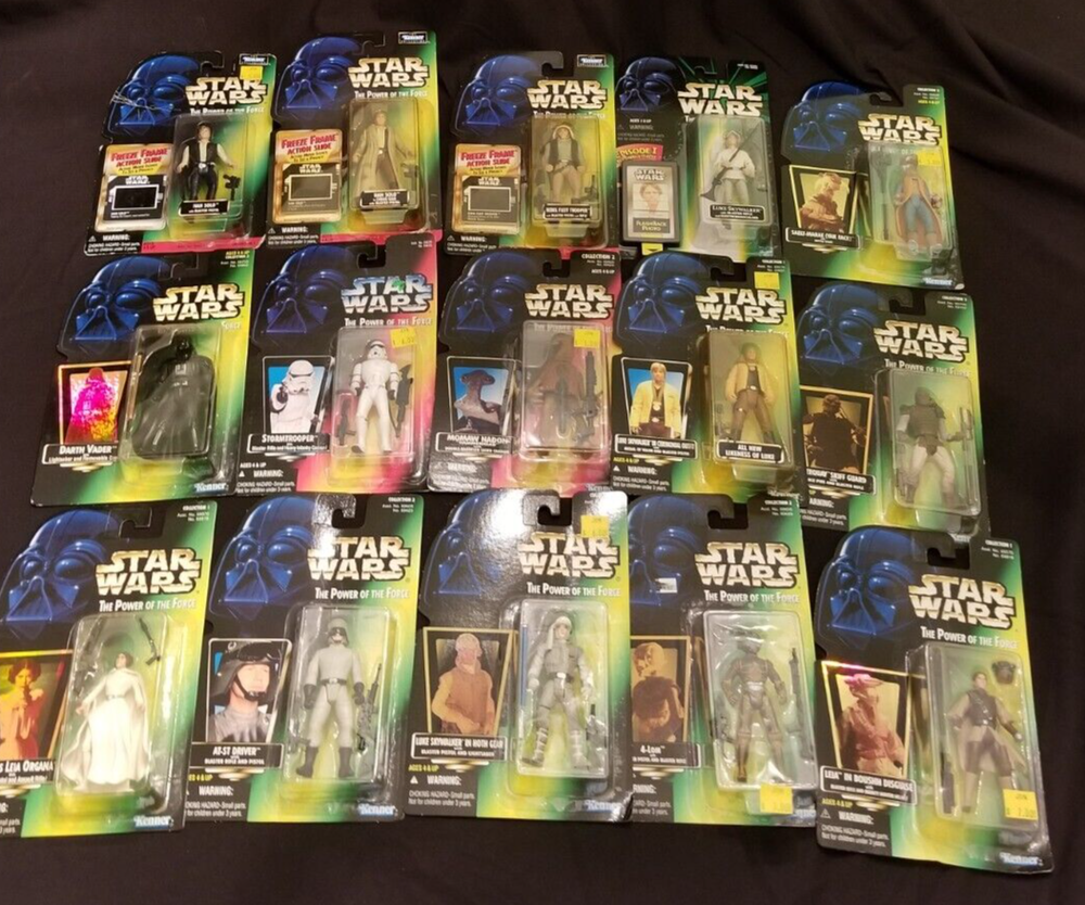 Star Wars POTF - Lot of 15 Figures (Plus a mystery bonus figure!!)