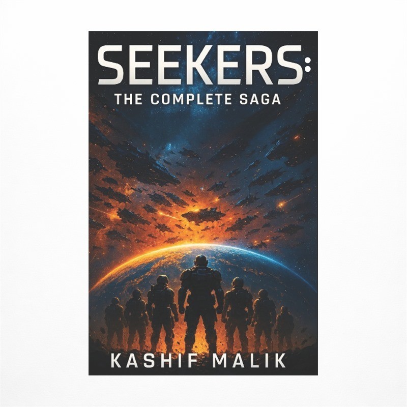 Seekers: The Complete Saga: An HFY Military Science Fiction Epic of War, Surv...