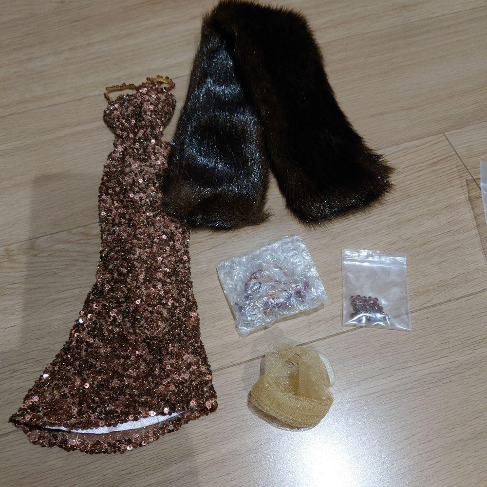 Tyler Wentworth Tyler Tonner Doll Sequin Dress Complete #1eb939