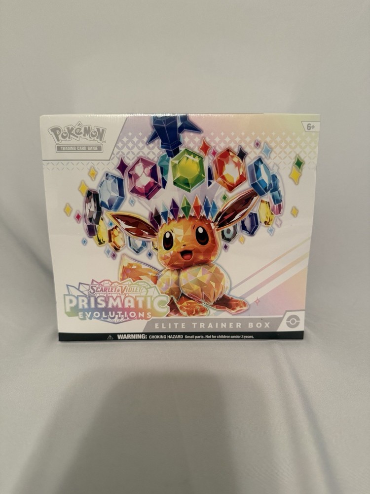 Pokémon TCG Scarlet & Violet Prismatic Evolutions Elite Trainer Box ETB Sealed