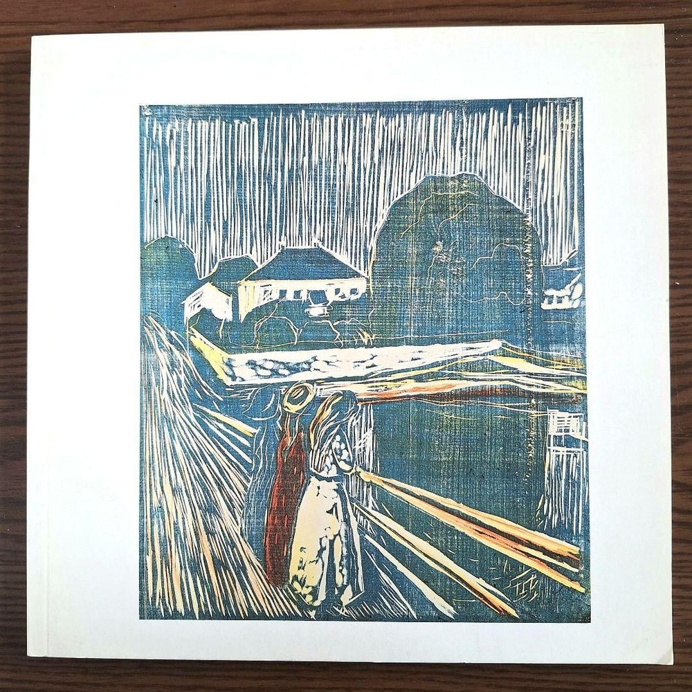Edvard Munch The Major Graphic 1976 Smithsonian Exhibition Catalog 83pgs
