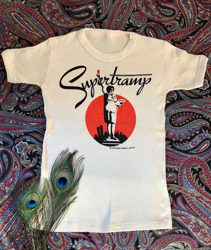Vintage 1979 Supertramp Band T-Shirt FL0432
