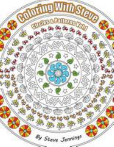 Coloring With Steve : Circles & Patterns, Paperback by Jennings, Steve, Like ...