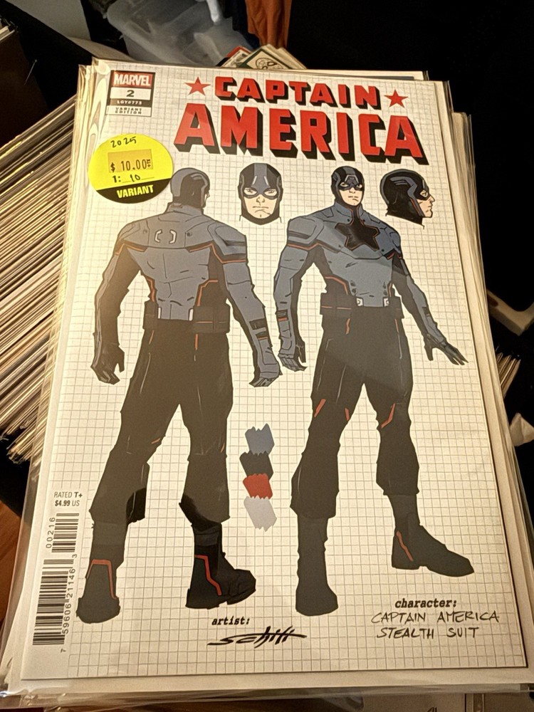 Captain America Variant/exclusive/ratio Bundle 9 Books W/ 1:50 1:25s NM Range