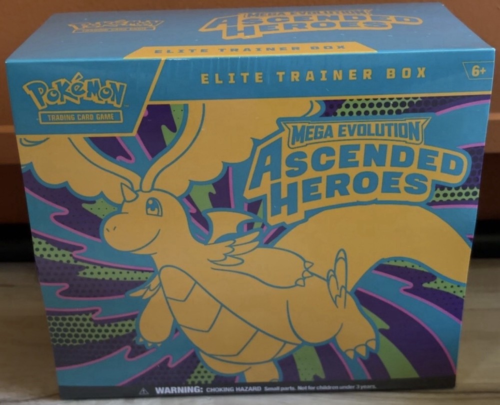 Pokémon TCG Ascended Heroes ETB Brand New Sealed Lot Of 1 English Edition!