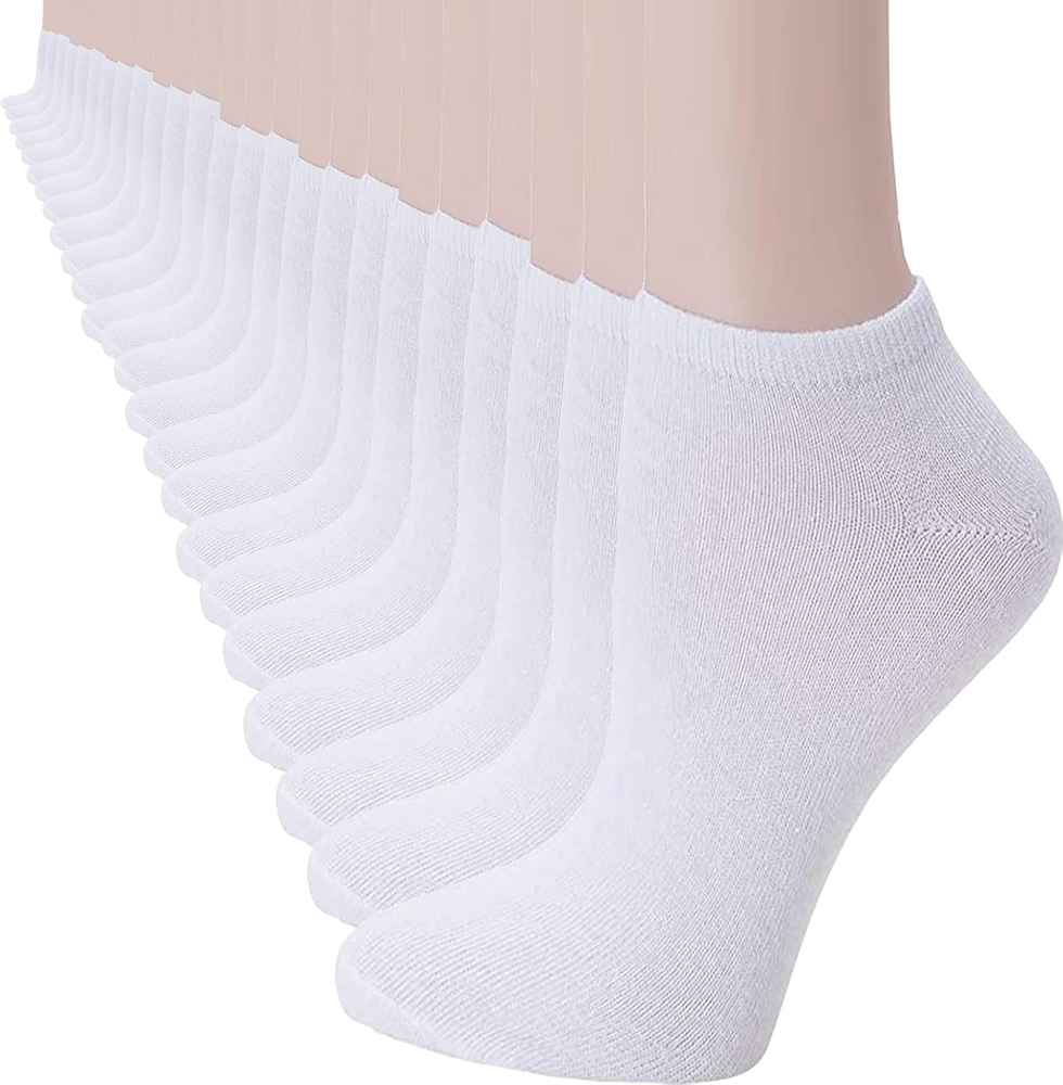14 Pairs Low Cut Ankle Socks for Men/Women Thin Athletic Sock Pack Socks