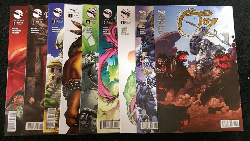 Zenescope Grimm Fairy Tales Oz + Tales/Warlord Multiple Issues/Covers Available!