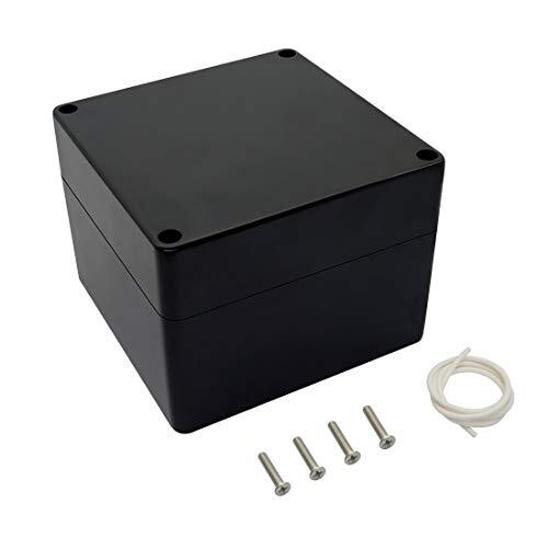 ABS Plastic Electrical Project Case Power Junction Box Project Box Black 4.7