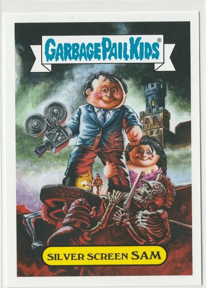 Silver Screen Sam #15b Garbage Pail Kids GPK 2019 Revenge of Oh the Horror-ible