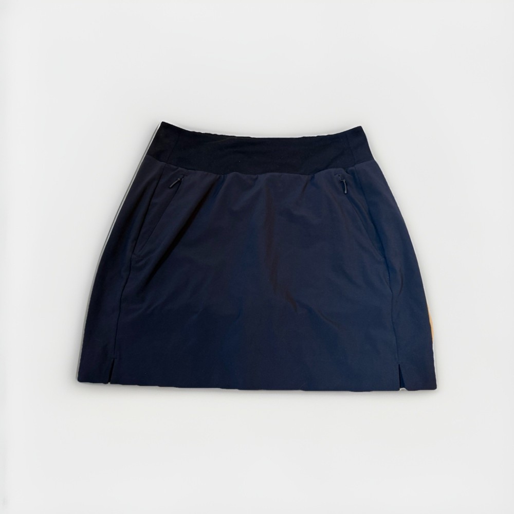 NEW Athleta Brooklyn Skirt 16” Skort Black Size 2 Women's