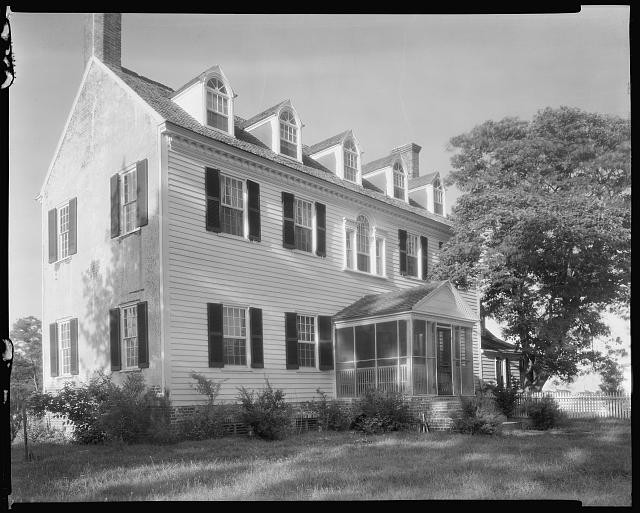 Accomack County Virginia Bowmans Folly 1930s Historic House Folly Creek