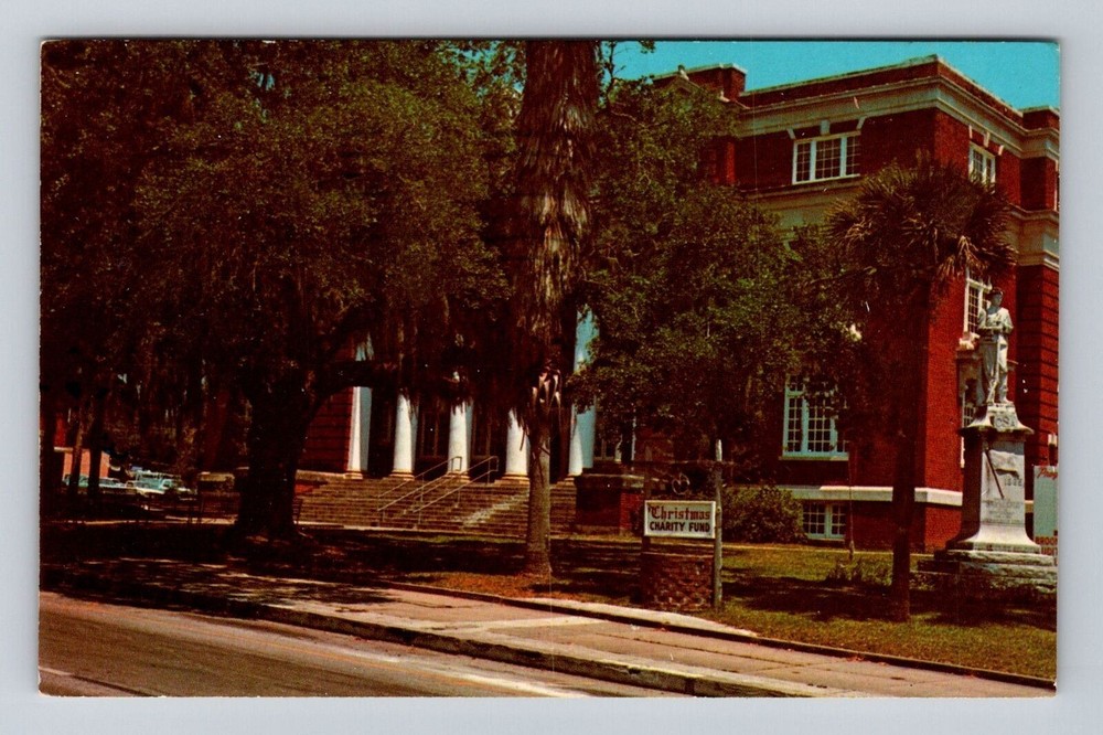 Brookville FL-Florida, County Court House, Antique, Vintage c1971 Postcard