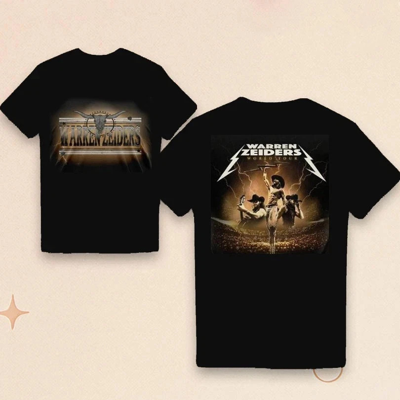 Warren Zeiders 2026 World Tour Thunder Two Sided Shirt