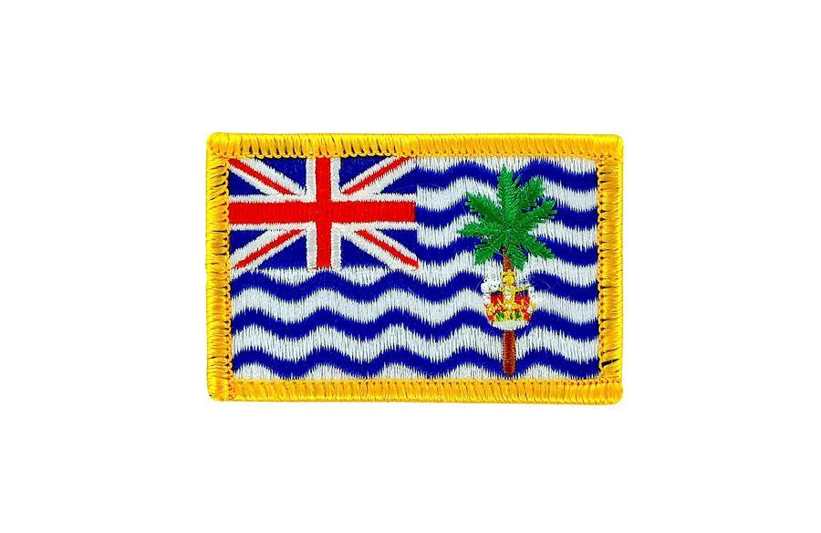 British Indian Ocean Territory Embroidered Flag Patch for Backpacks