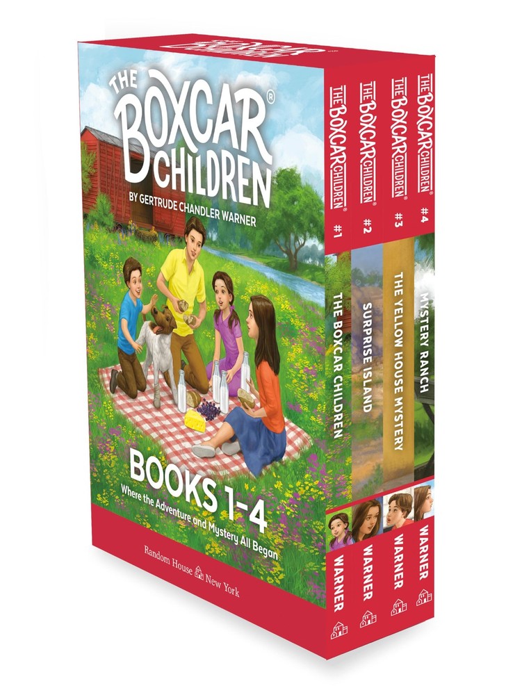 The Boxcar Children Mysteries Boxed Set 1-4: The Boxcar Children; Surprise I...