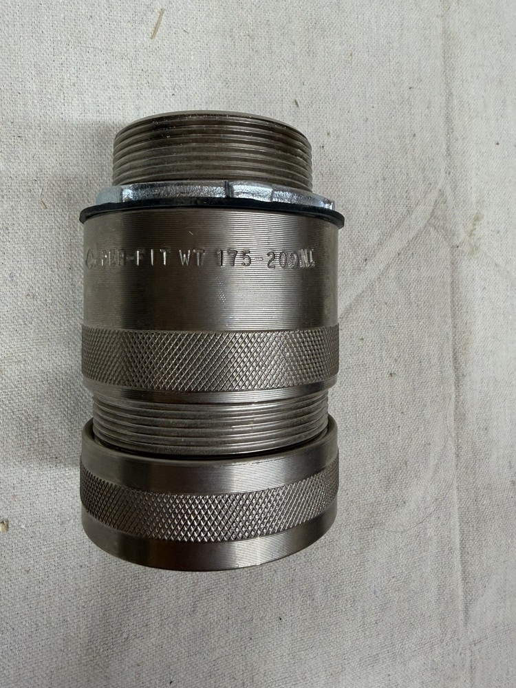 PER-FIT WT 175-200 WATER TIGHT METAL CLAD CABLE CONNECTOR MATERIAL: ALUMINUM