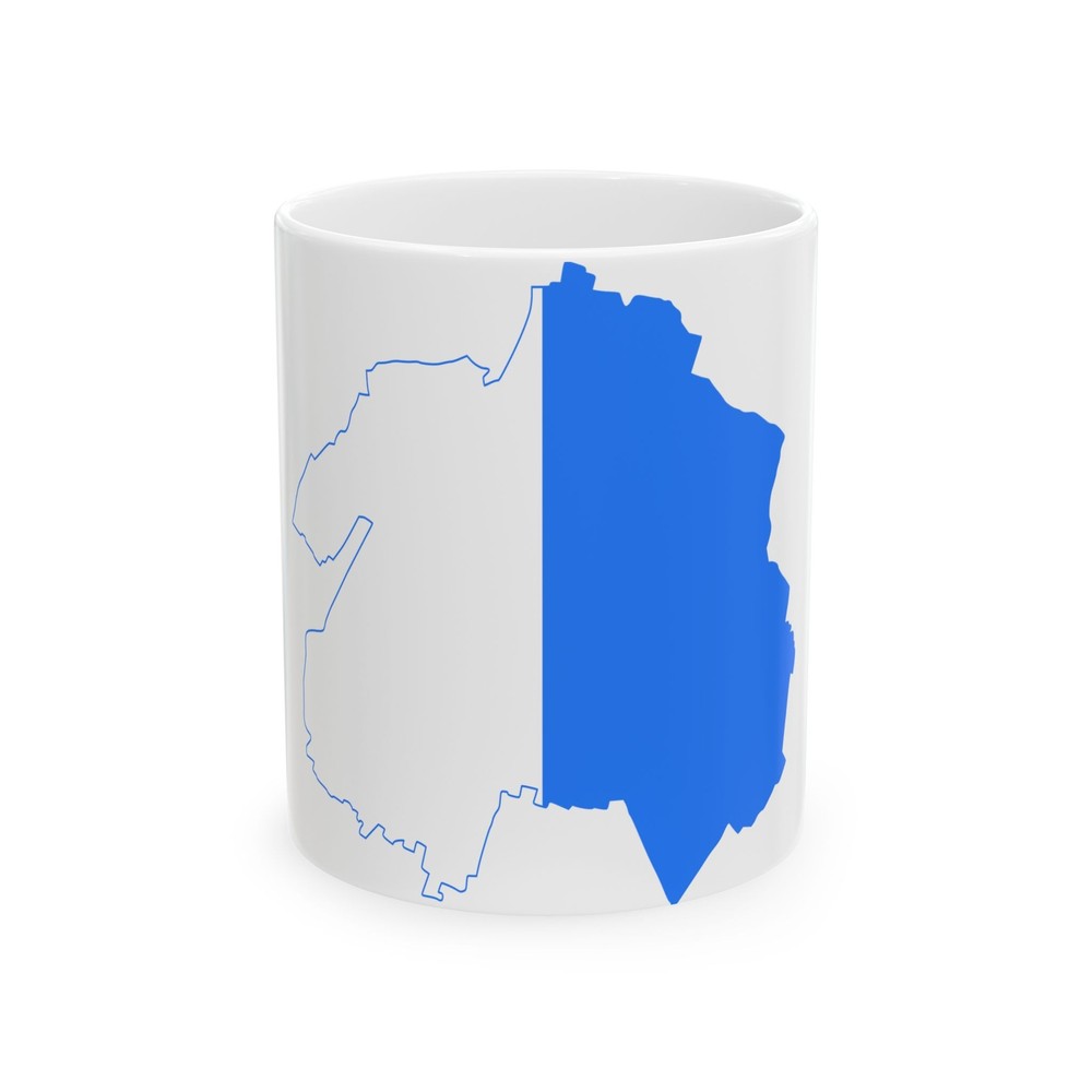 Brescia Italy Flag Map White Coffee Mug 11oz Ceramic Cup