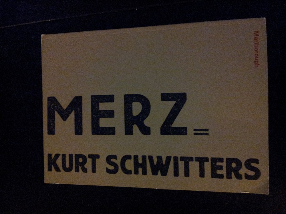 Kurt Schwitters, Merz