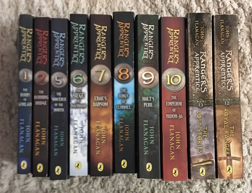 Ranger's Apprentice Series Set 1 &2, 5-12 Books John Flanagan Paperback