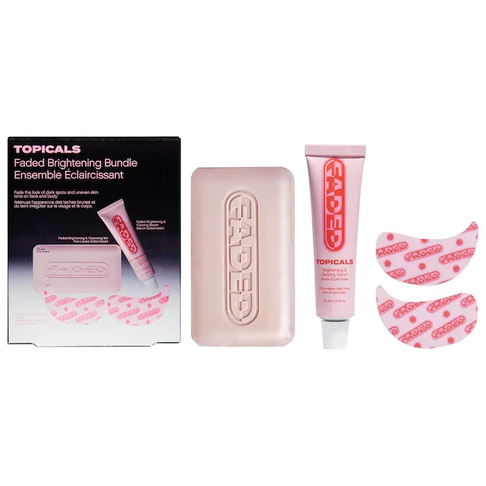 Authentic Topicals Faded Bundle UNSCENTED | Face Body Brightening Deal
