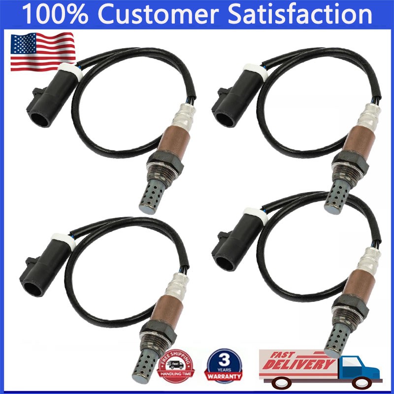 4PCS Oxygen Sensor For 2002-2010 Ford Mustang 3.8L 3.9L 4.0L 4.6L 5.4L Up & Down