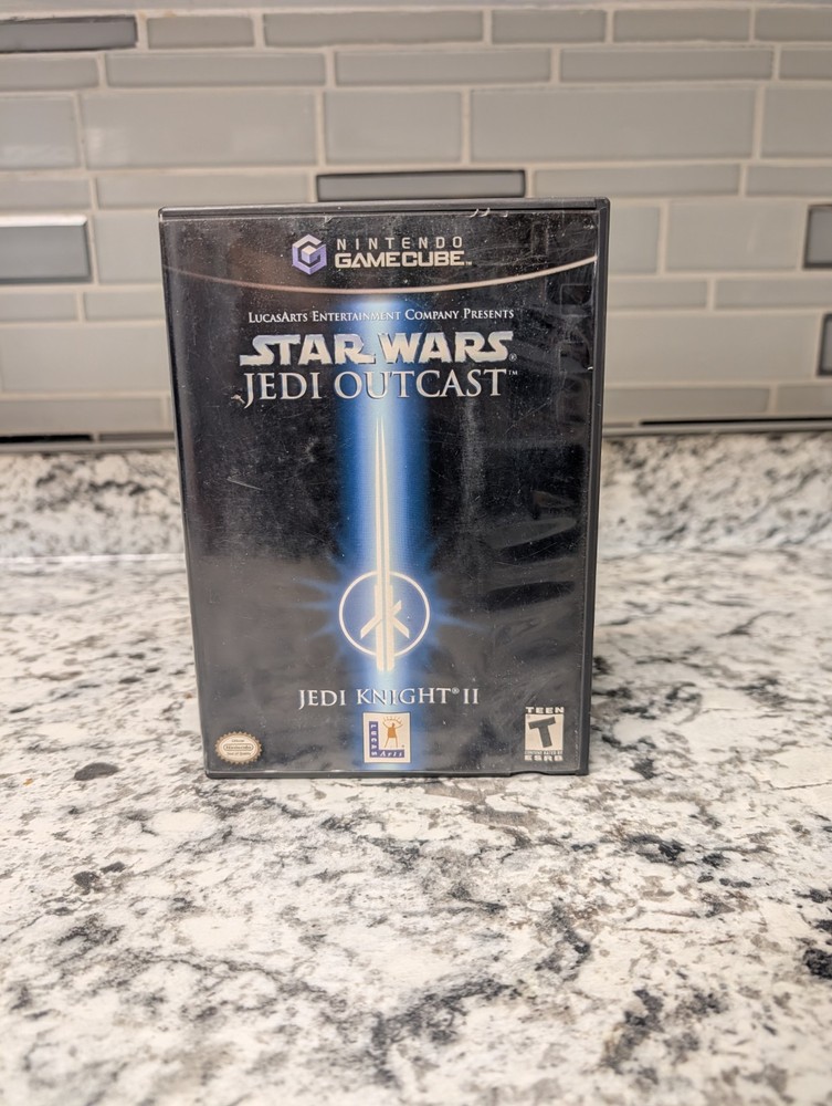 Star Wars Jedi Outcast: Jedi Knight II 2 Nintendo GameCube No Manual Tested