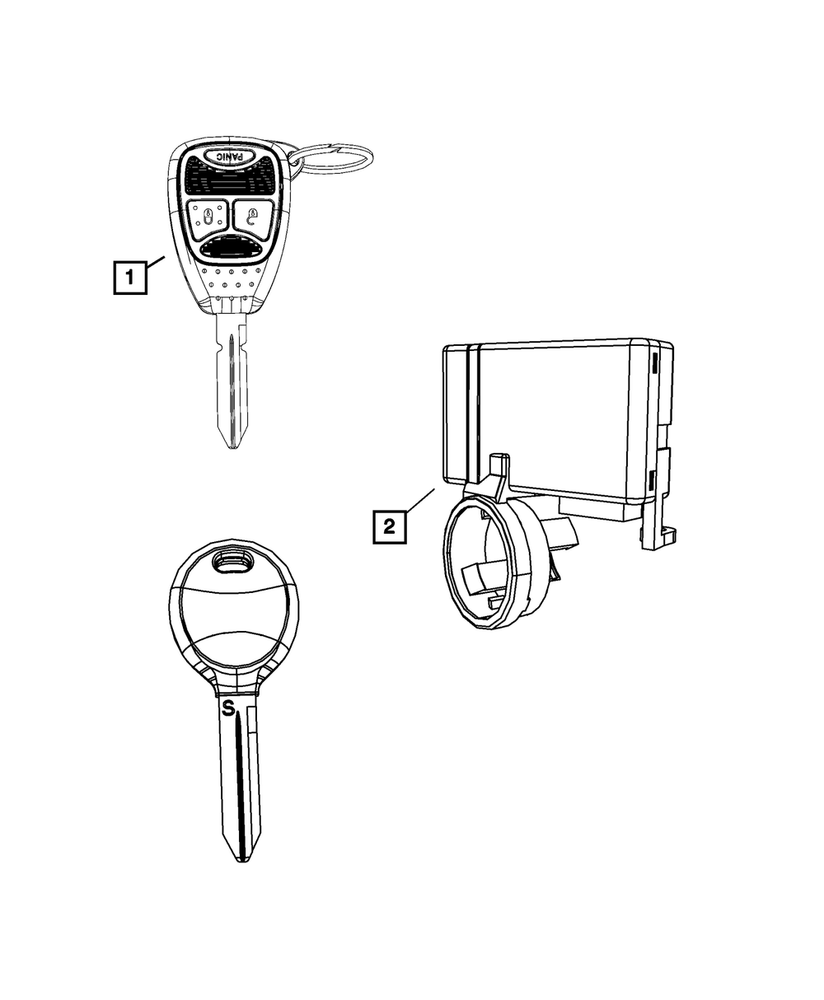 Genuine Mopar TPMS Receiver 68025092AF for Accurate Tire Monitoring