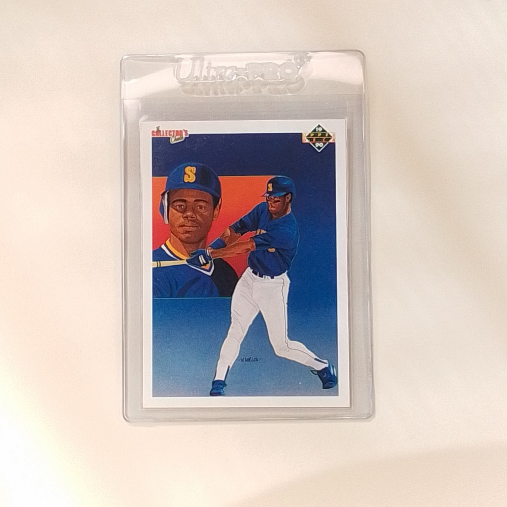 1990 Upper Deck - Team Checklist Ken Griffey Jr #24 Seattle Mariners Baseball
