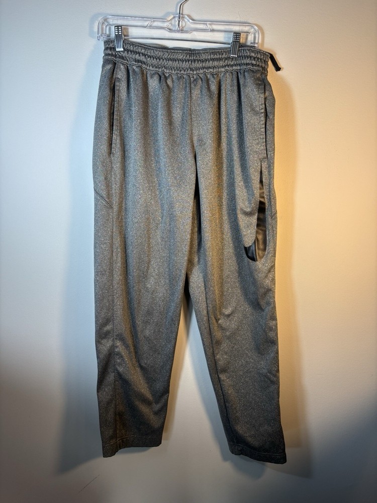 Nike Dri-Fit Men's Size Medium Grey Dri-fit Training Sweatpants With Pockets