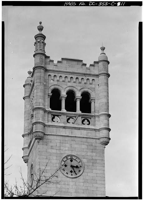 Photo:Washington DC U.S. Soldiers Home Scott Building Clock Tower 1900s