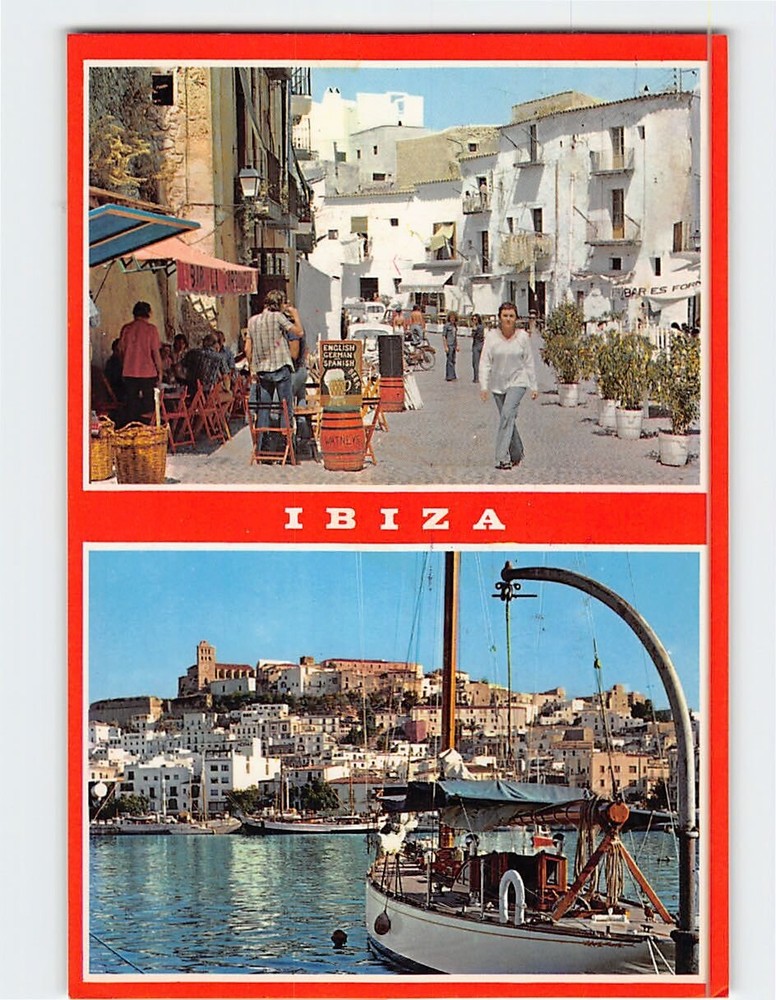 Postcard Views & Scenes in Ibiza Baleares Spain