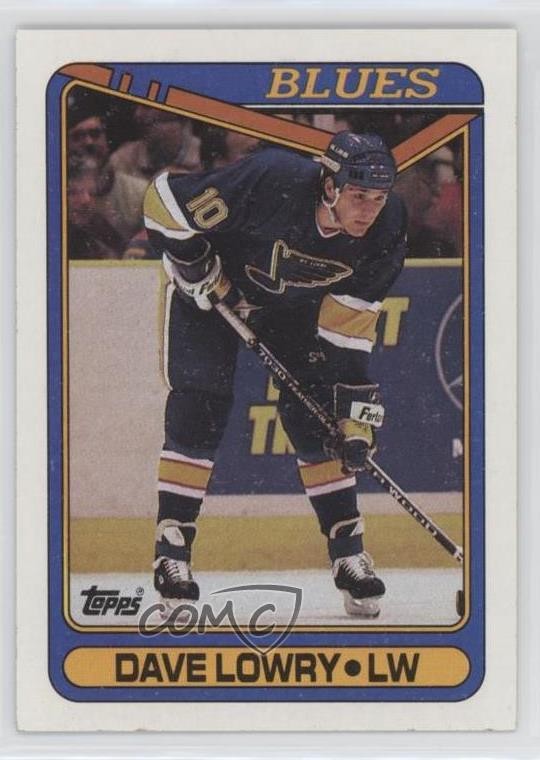 1990-91 Topps Dave Lowry #370 Rookie RC 0nr3Fulfilled by COMC - World’s largest consignment service